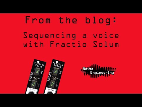 Noise Engineering Fractio Solum Clock Divider/Multiplier Module - Silver