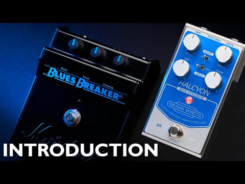 Origin Effects Halcyon Blue Overdrive Pedal