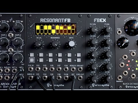 Erica Synths Graphic Resonant FB 10-Band Filter Control Module