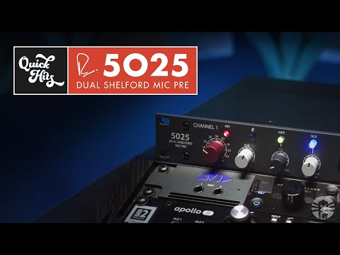 Rupert Neve Designs 5025 Shelford Preamp/Shelford Diode Bridge Compressor Bundle