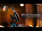 Sennheiser MD 421 Kompakt Dynamic Microphone