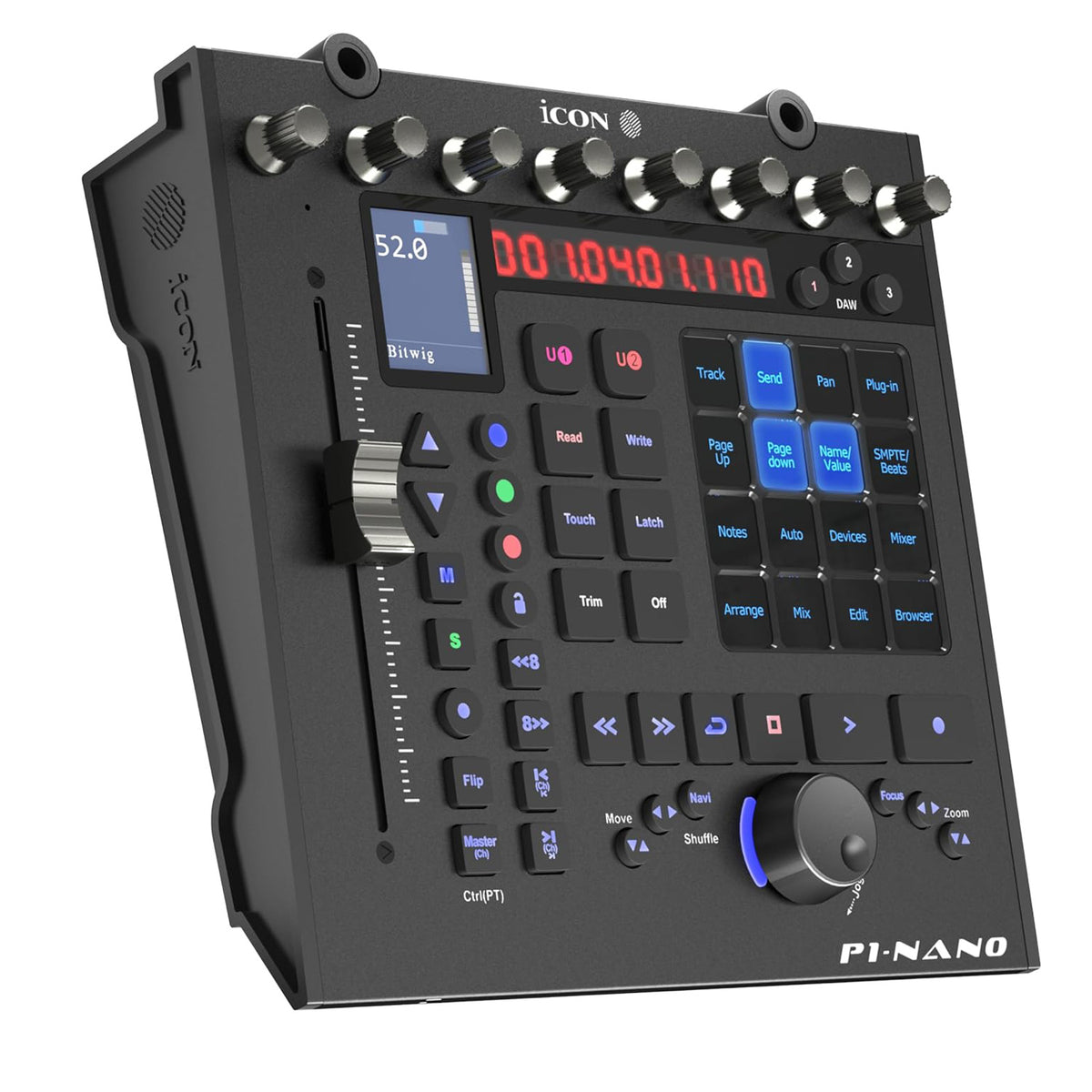 iCon Pro Audio P1-Nano Compact DAW Control Surface