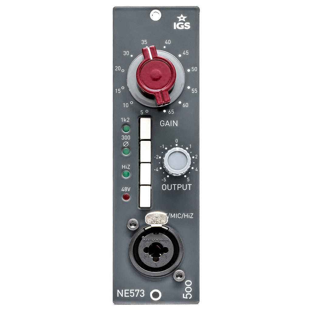IGS Audio NE573 500 Series Microphone Preamp