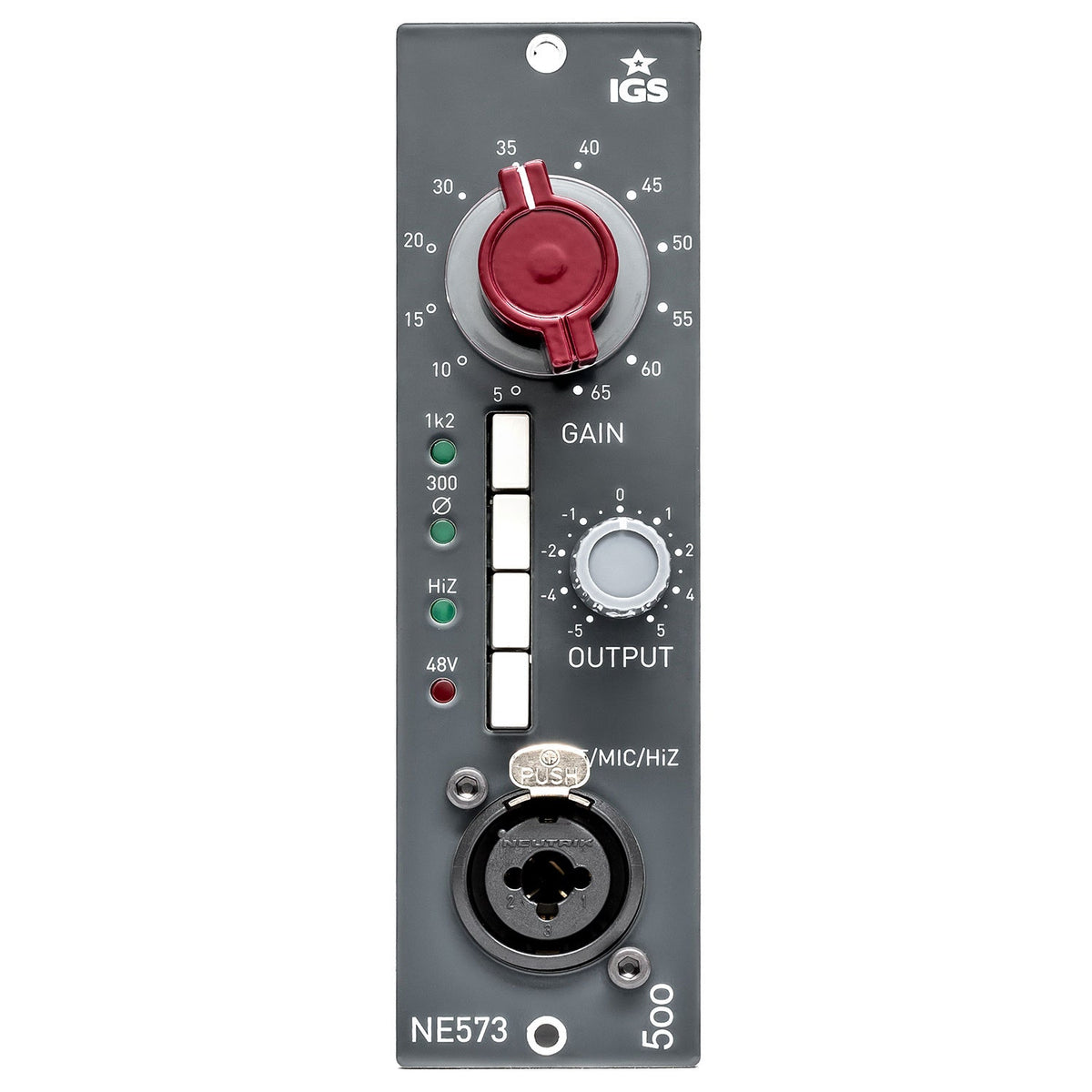 IGS Audio NE573 500 Series Microphone Preamp