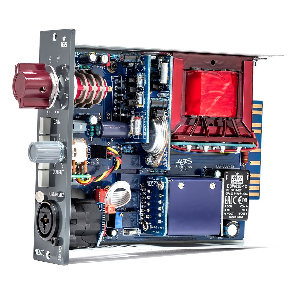 IGS Audio NE573 500 Series Microphone Preamp