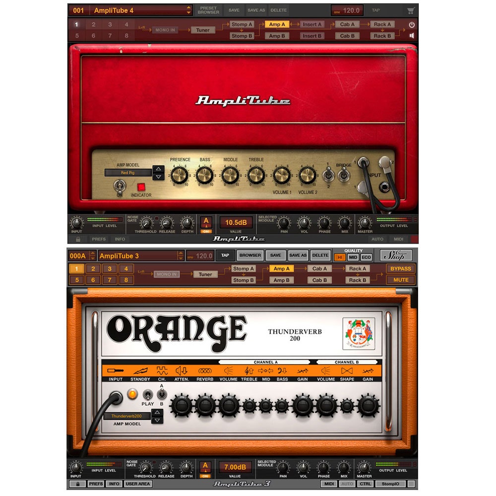 IK Multimedia Orange Power Duo Bundle - Electronic Delivery