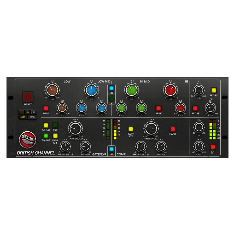 IK Multimedia T-RackS British Studio Series - Electronic Delivery