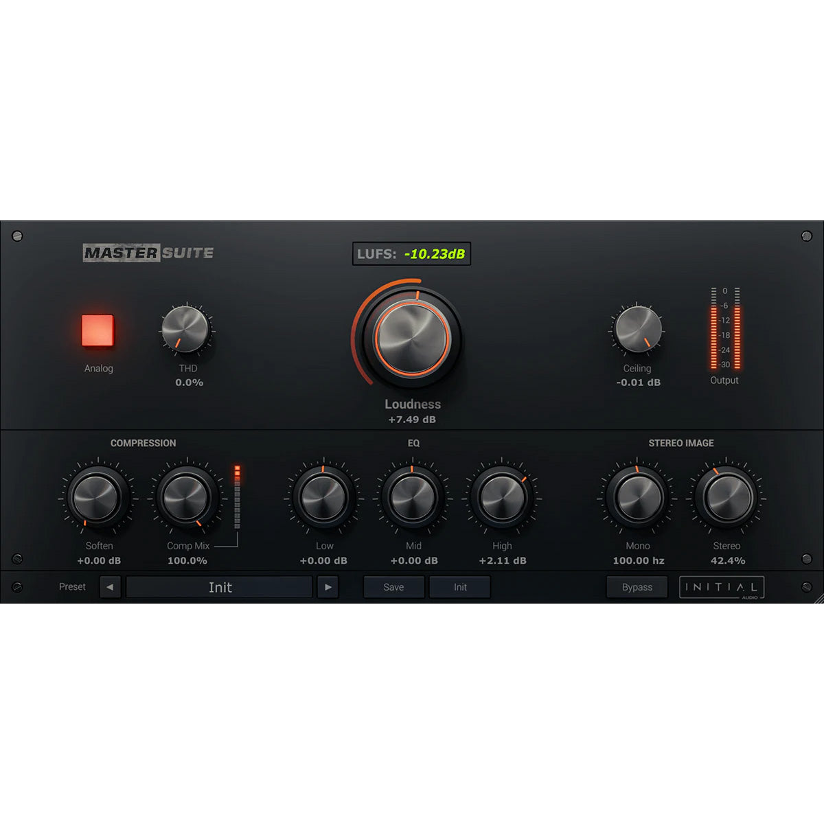 Initial Audio Master Suite Mastering Plug-in - Electronic Delivery