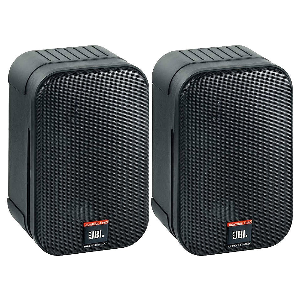 JBL Control 1 PRO 5" 2-Way Professional Compact Loudspeaker - Pair