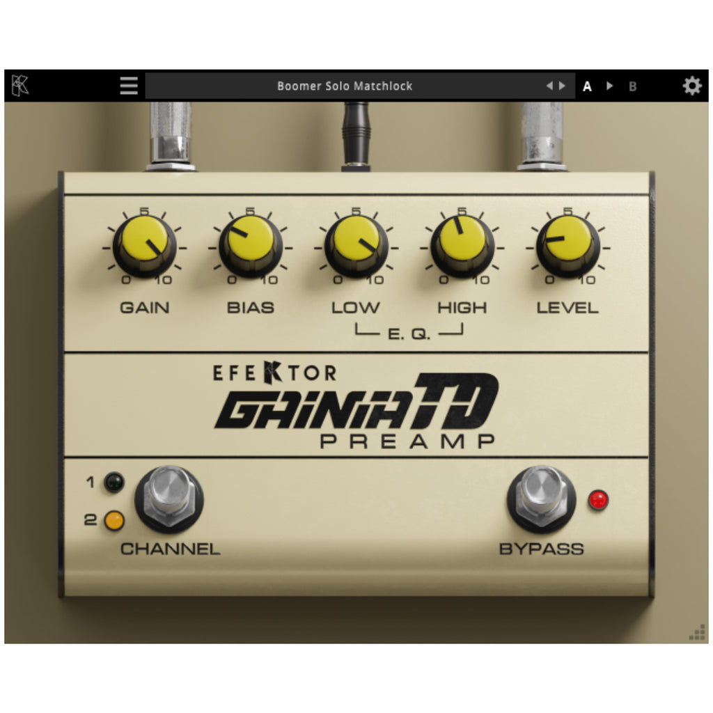 Kuassa Efektor Gainia Preamp Bundle - Electronic Delivery