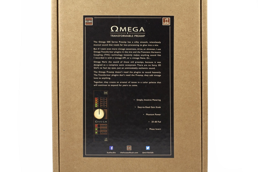 Kush Audio Omega 500 Series Microphone Preamp
