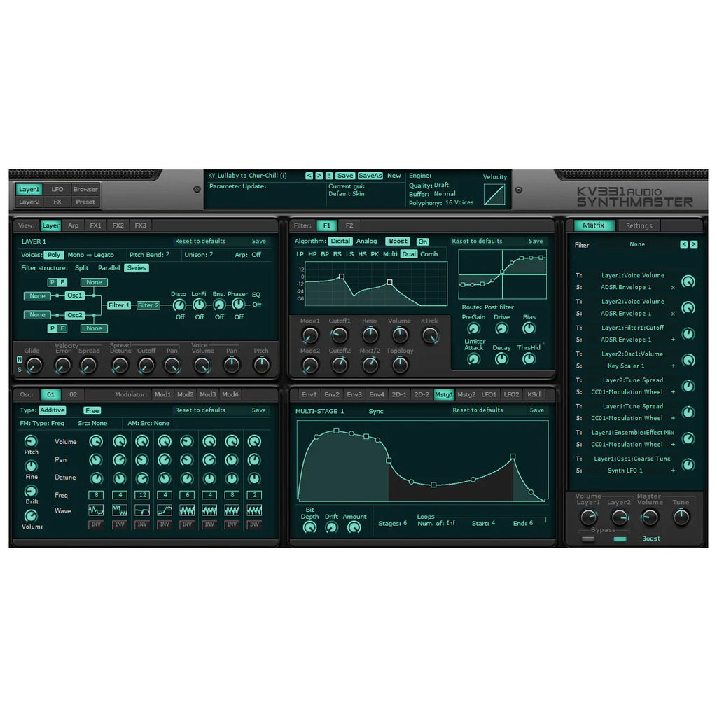 KV331 SynthMaster Producer Bundle Upgrade from SynthMaster One - Electronic Delivery