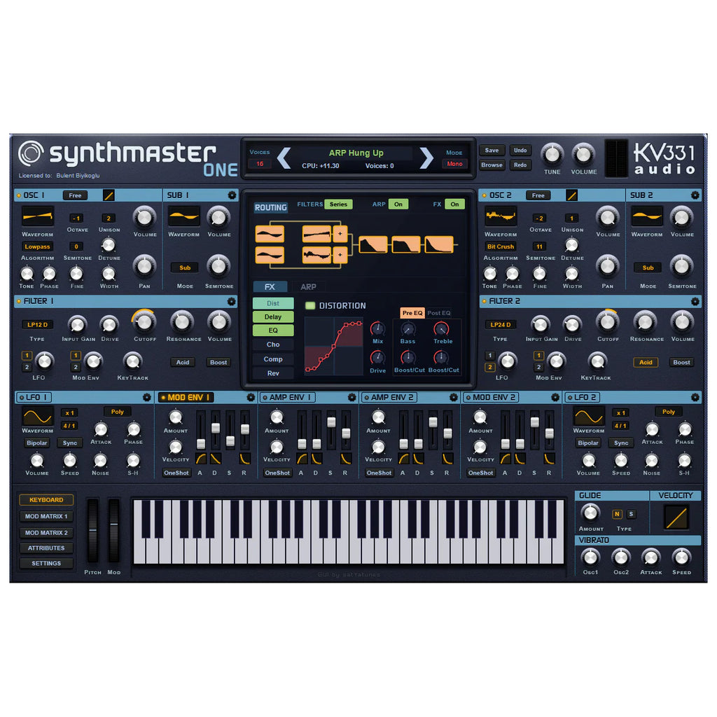 KV331 SynthMaster Producer Bundle Upgrade from SynthMaster 3 - Electronic Delivery
