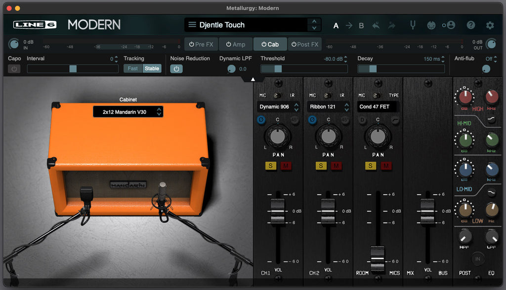 Line 6 Metallurgy: Modern Guitar Amplifier Plug-in - Electronic Delivery