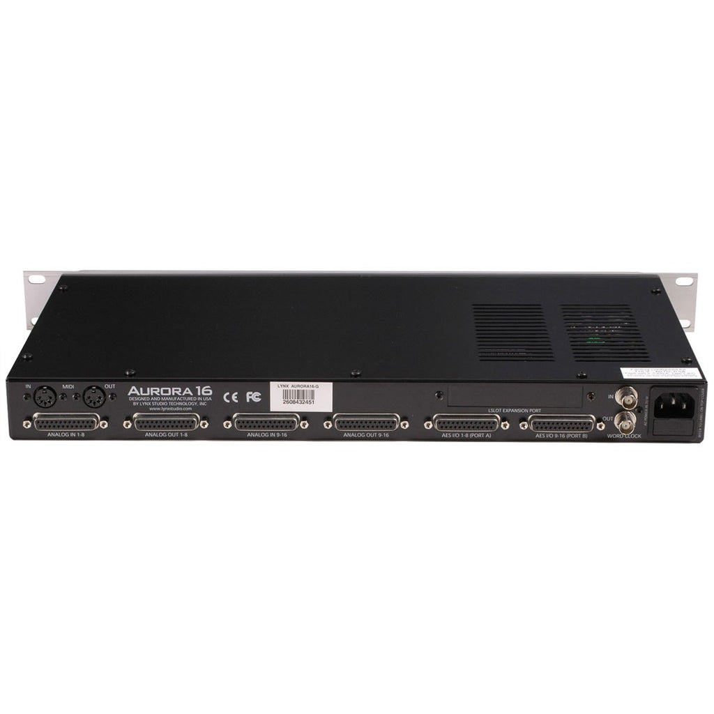 Avid HD Native Thunderbolt System + Lynx Aurora 16-HD
