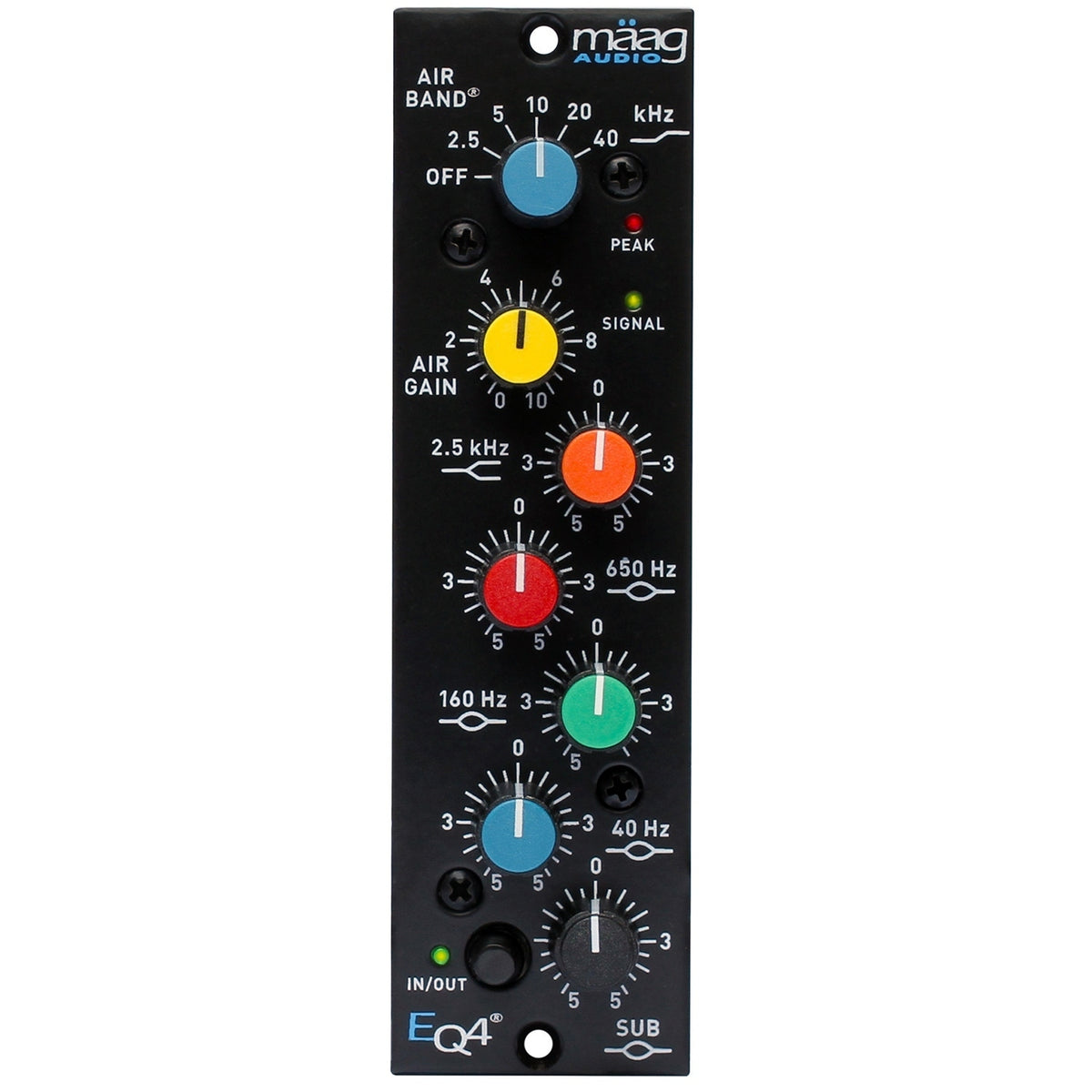 Maag Audio EQ4 500 Series 6-Band EQ - Black (Demo Deal)