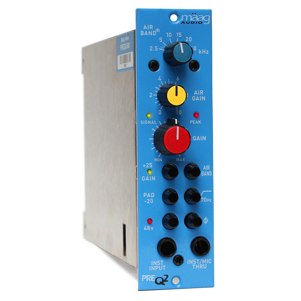 Maag Audio PREQ2-500 500 Series Mic/Instrument Preamp with Air Band