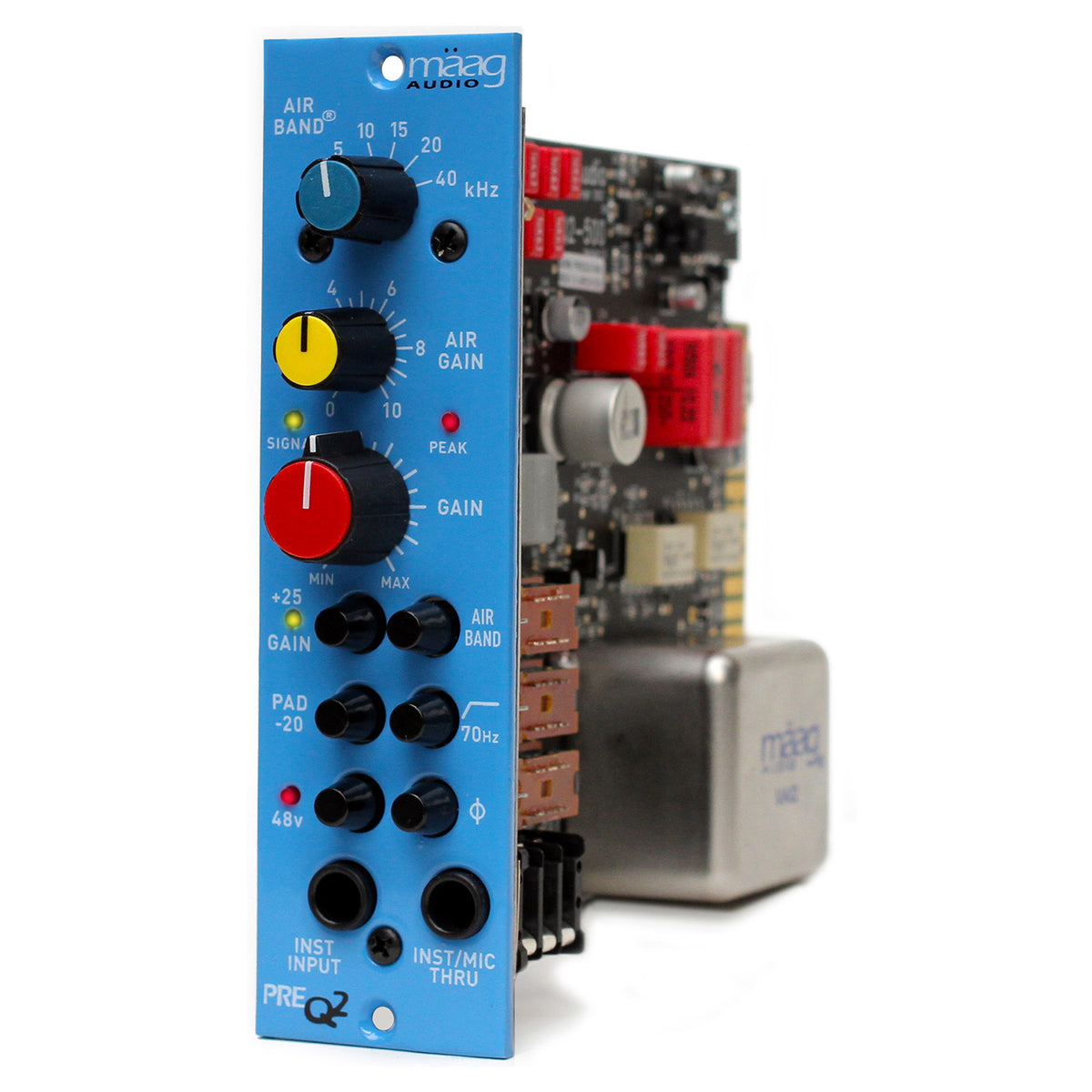 Maag Audio PREQ2-500 500 Series Mic/Instrument Preamp with Air Band