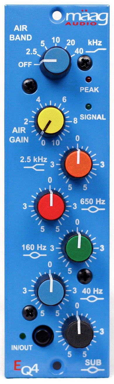Maag Audio EQ4-500 500 Series 6-Band Equalizer