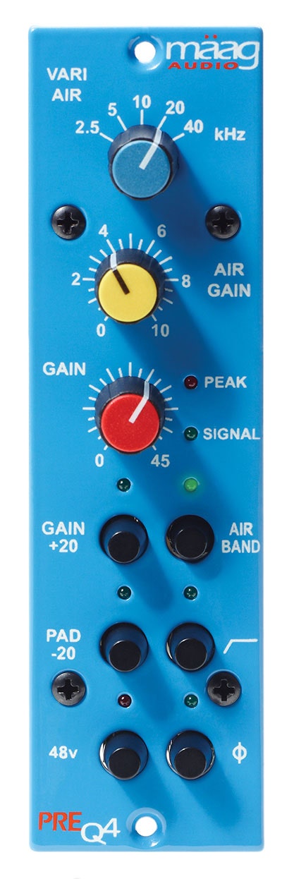 Maag Audio PREQ4 500 Series Microphone Preamp