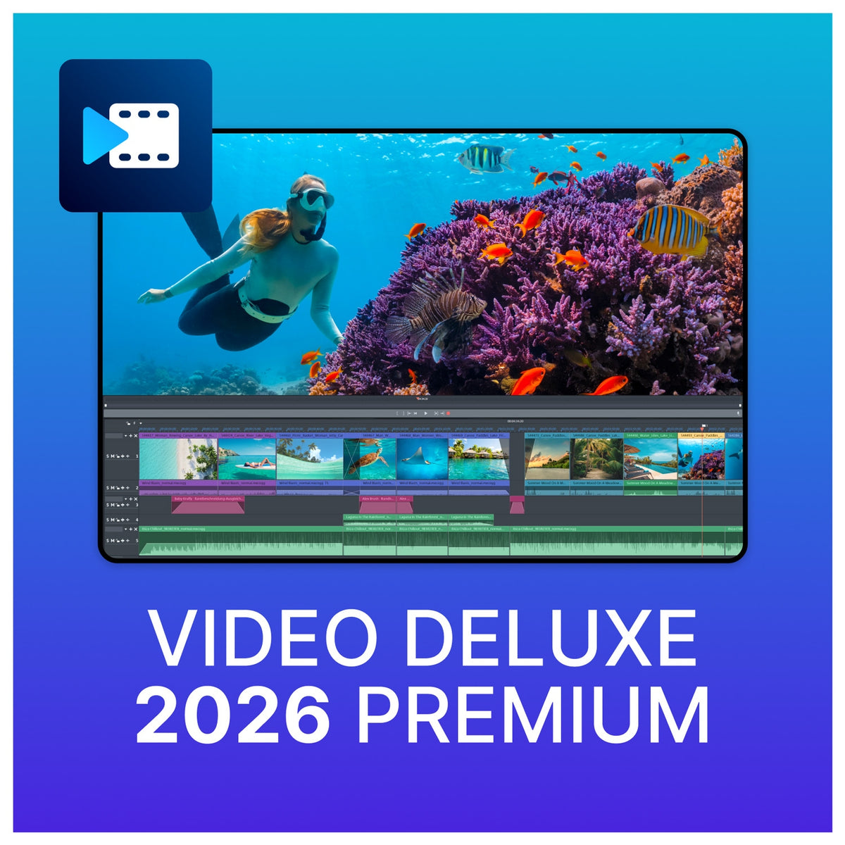 Magix Video Deluxe 2026 Premium - Electronic Delivery