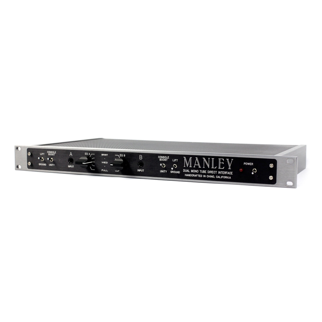 Manley Dual Mono Tube DI with EQ #STDI064 (Used)