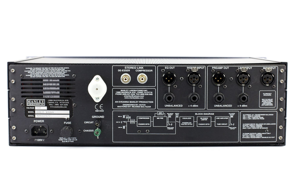 Manley VOXBOX Tube Channel Strip #MVBXXA2827 (Used)