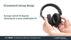 Audio-Technica ATH-M20x Closed-Back Headphones