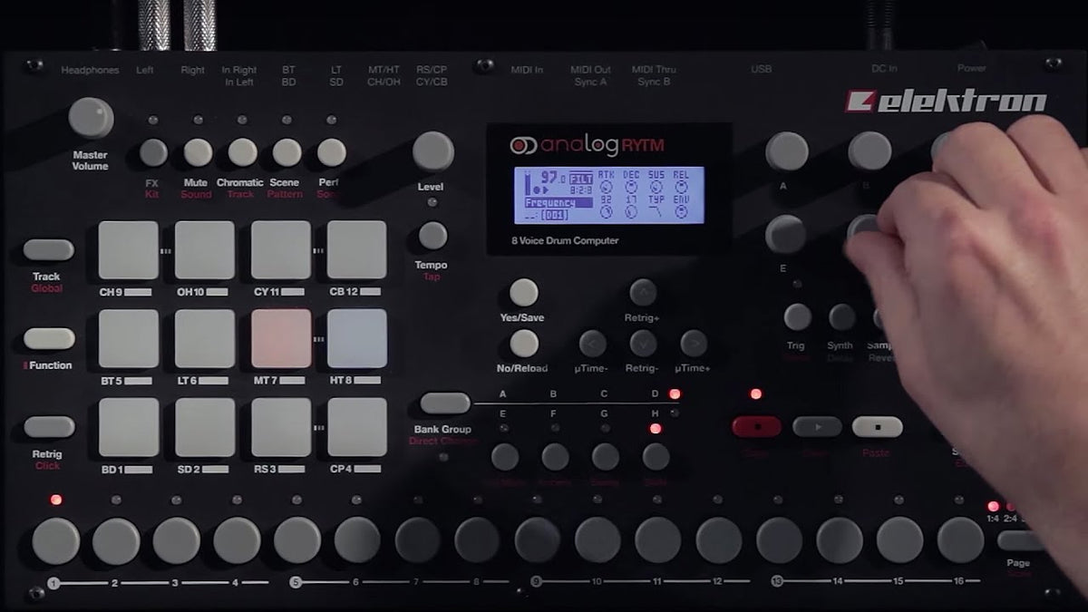 Elektron Analog Rytm 8-Voice Drum Computer