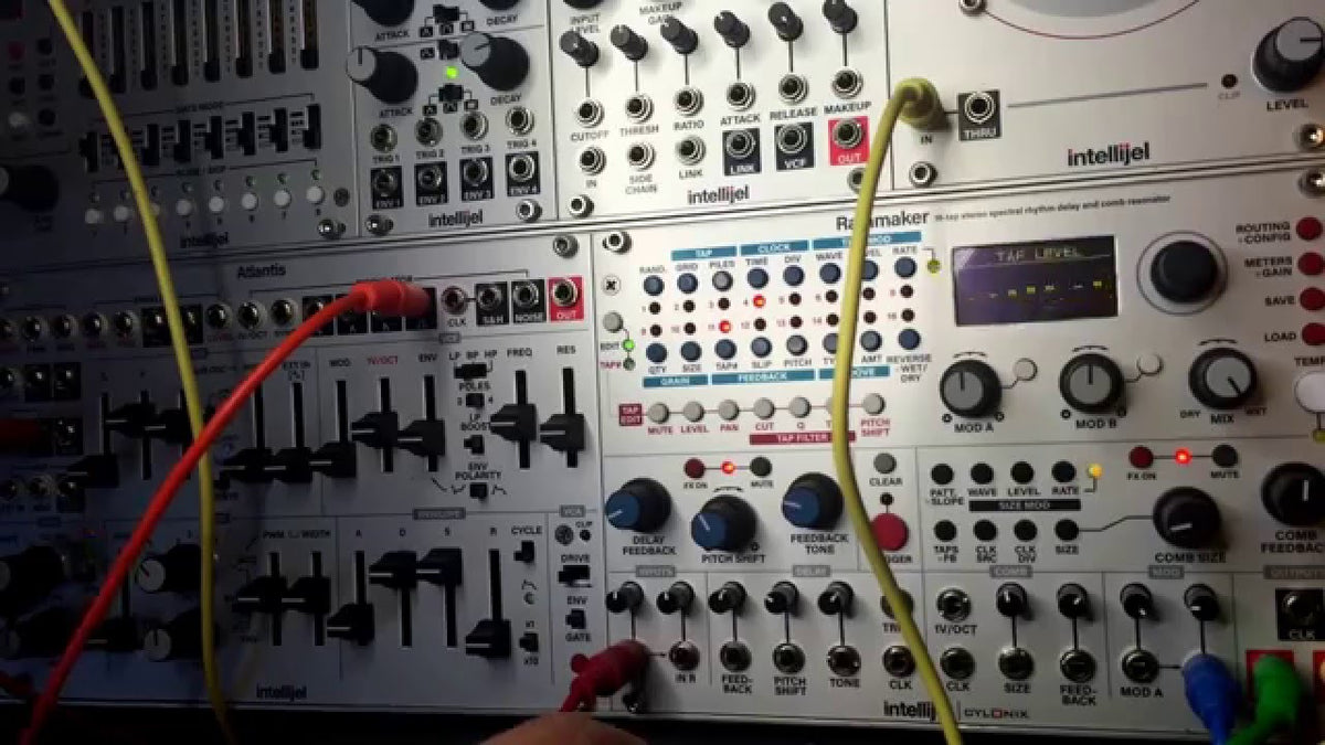 Intellijel Cylonix Rainmaker w/ 2x VK Eurorack Cables - 24"