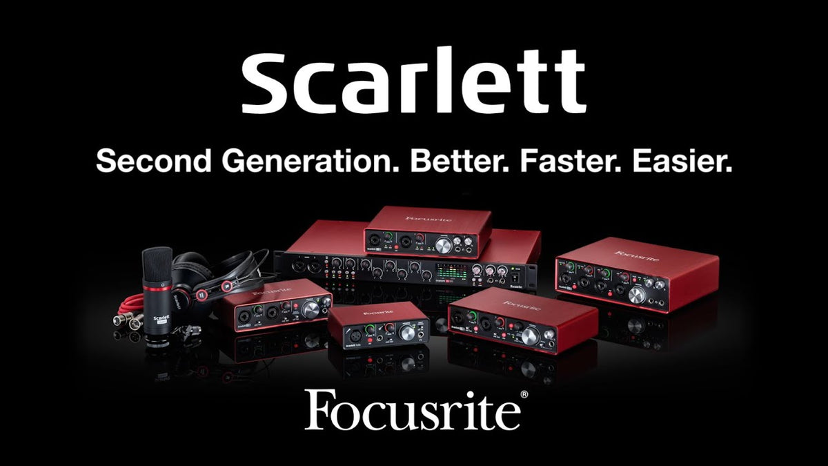 Focusrite Scarlett 6i6 USB Audio Interface - 2nd Gen