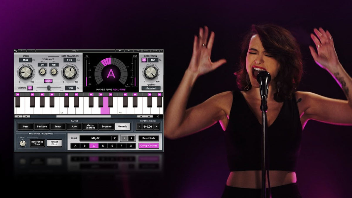 Waves Tune Real-Time Plugin - Electronic Delivery