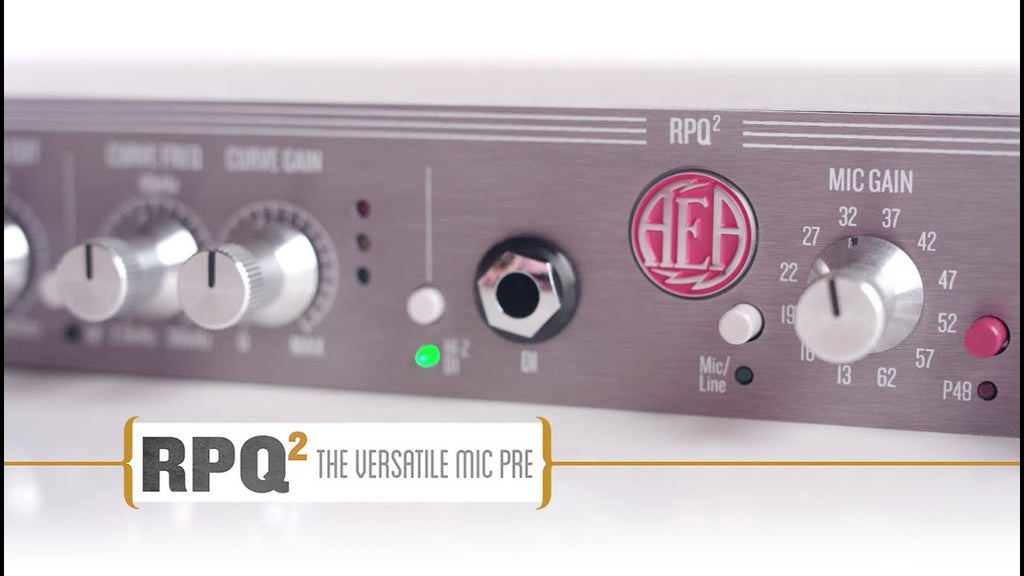 AEA RPQ2 2-Channel Preamp/EQ