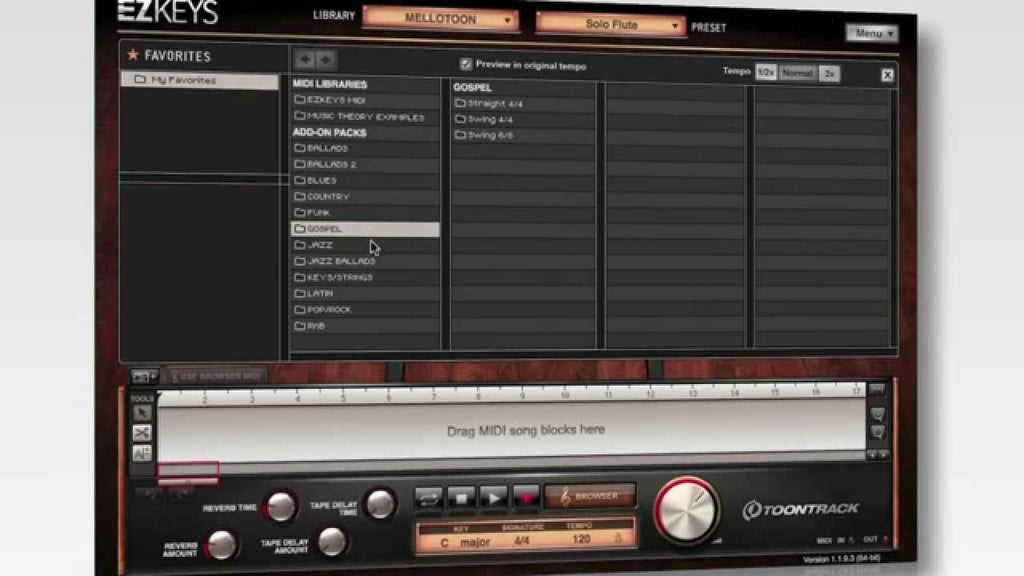Toontrack EZ Keys Mellotoon - Electronic Delivery