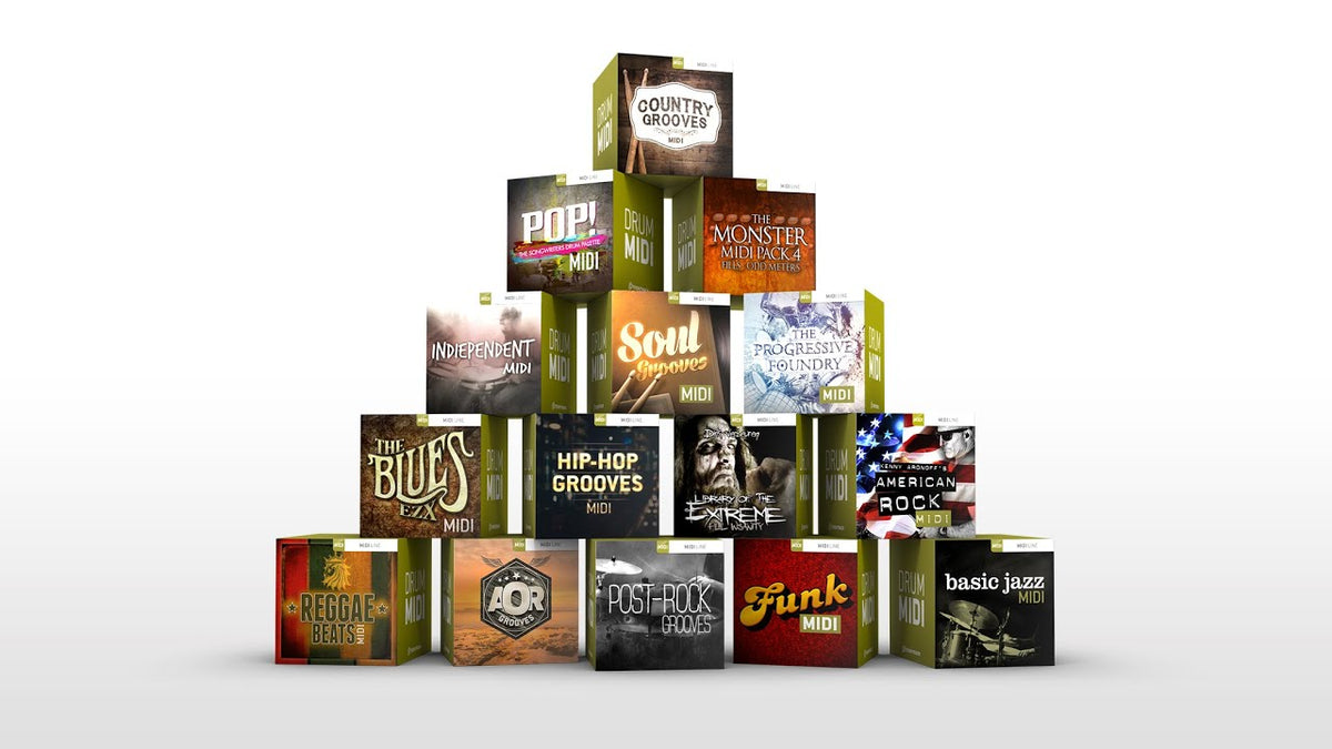 Toontrack High Octane MIDI 6 Pack - Electronic Delivery