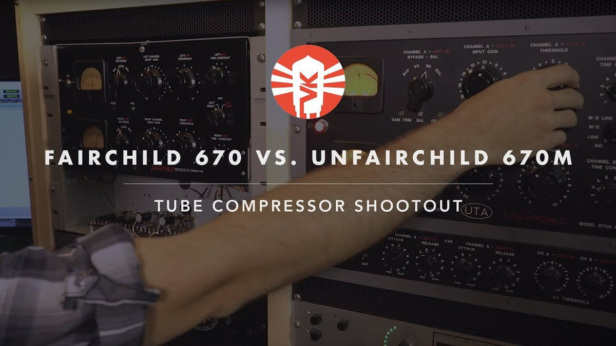 UnderToneAudio UnFairchild 670M II Stereo Tube Compressor