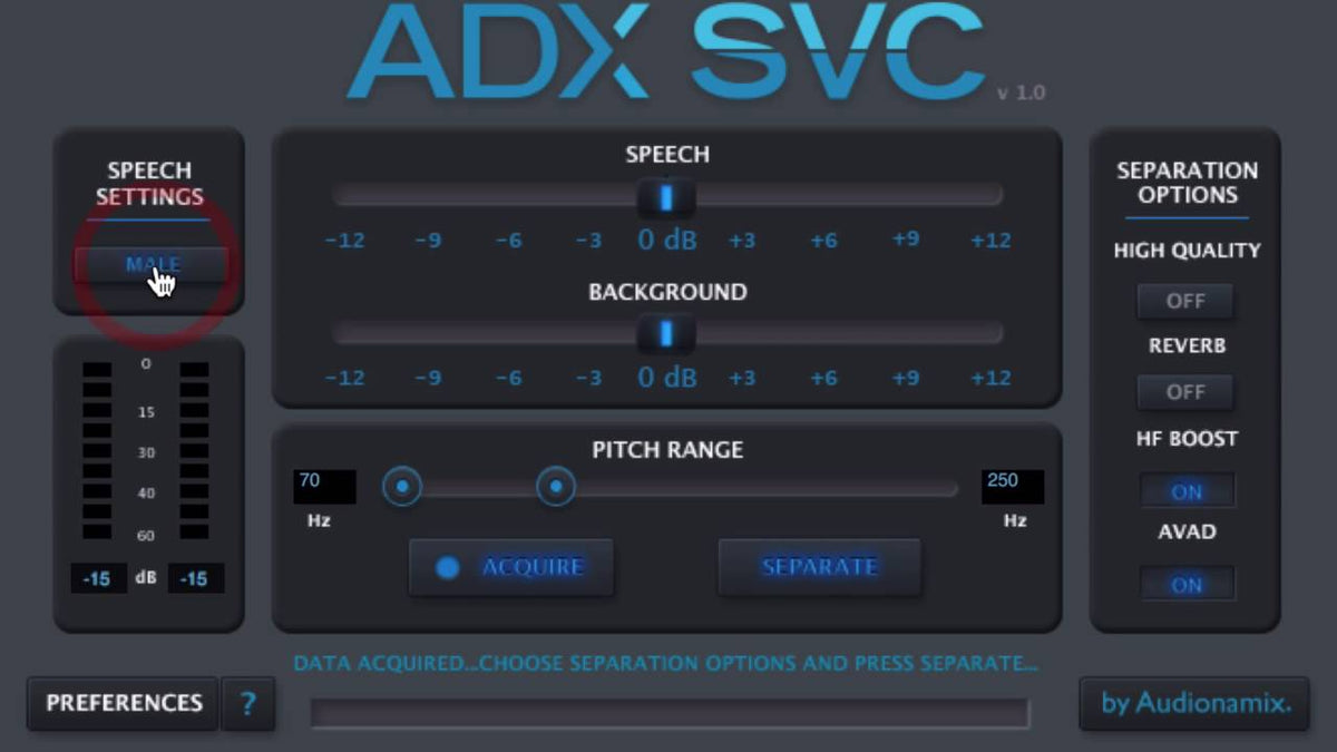 Audionamix Speech Volume Control - Electronic Delivery