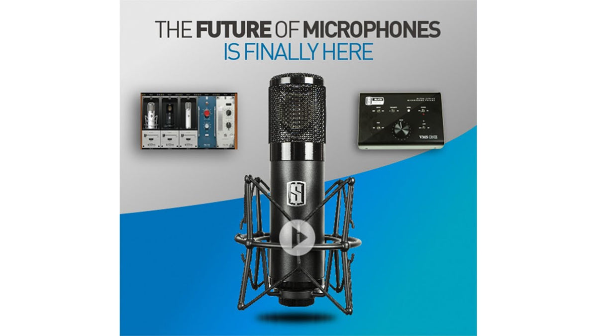 Slate Digital ML-1 Large Diaphragm Modeling Microphone - Glossy Black
