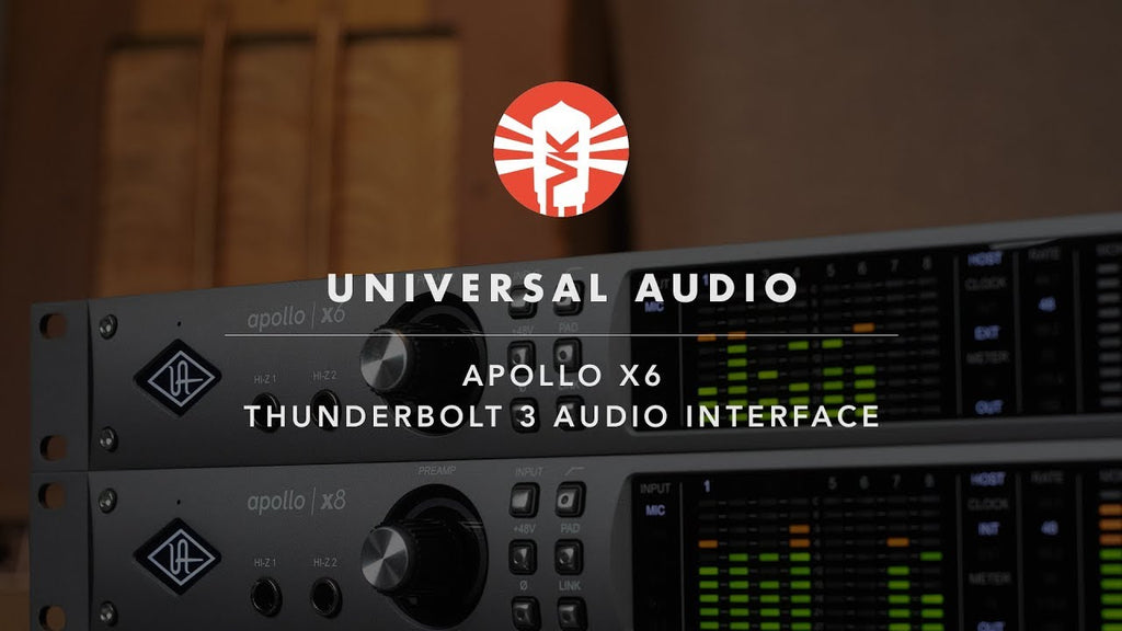 Universal Audio Apollo x6 16x22 Thunderbolt 3 Audio Interface (B-Stock)