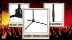 Ultimate Support JS-MC100 Tripod Mic Stand