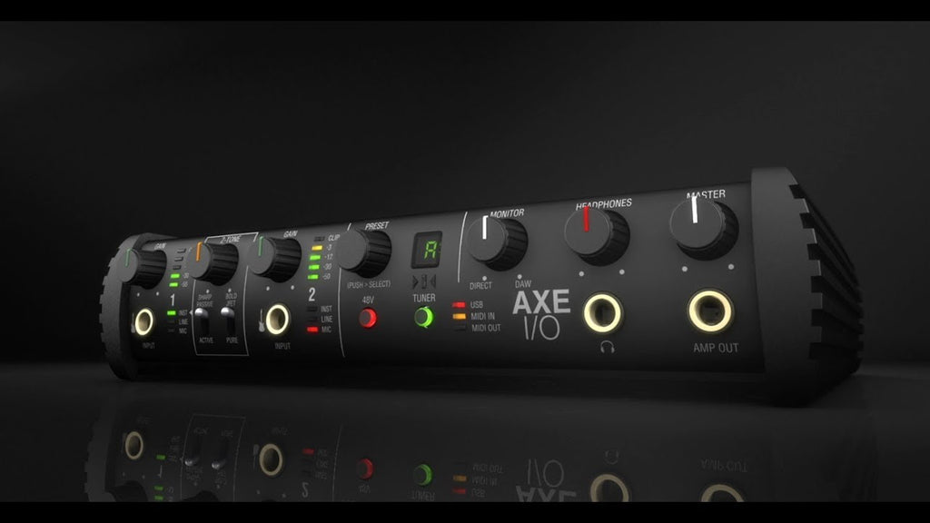 IK Multimedia AXE I/O USB Guitar Audio Interface