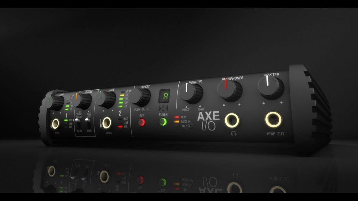 IK Multimedia AXE I/O USB Guitar Audio Interface