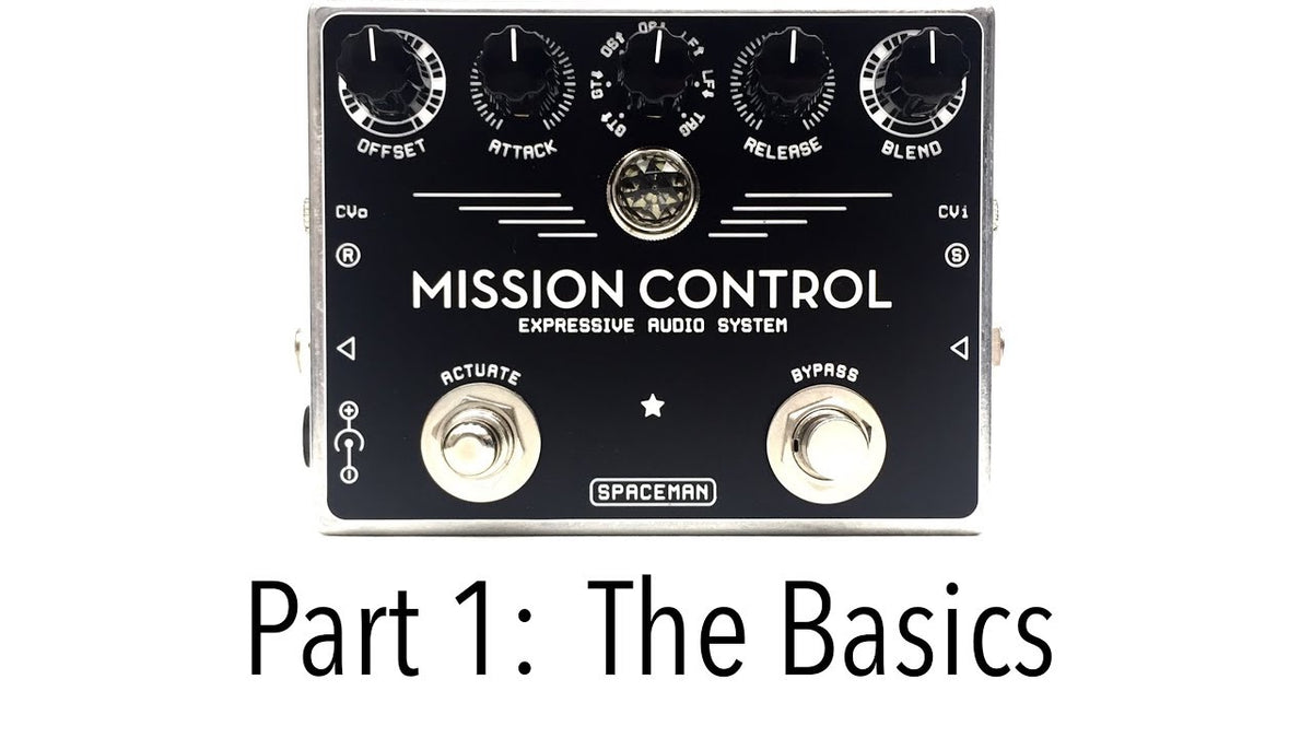 Spaceman Effects Mission Control - Blue Sparkle