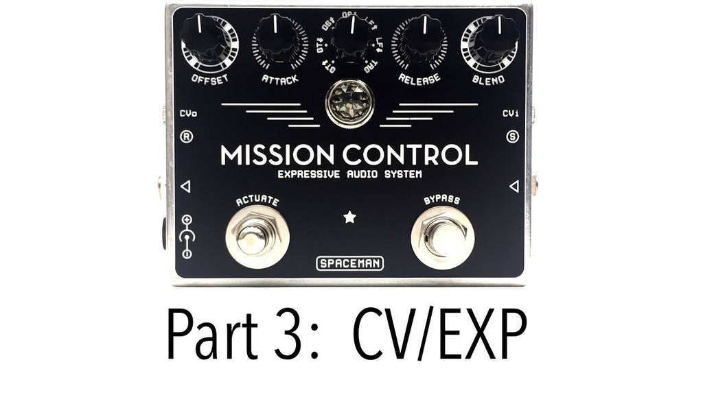 Spaceman Effects Mission Control - Blue Sparkle