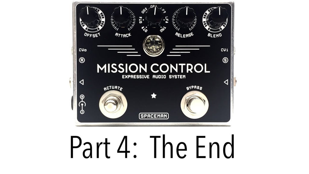 Spaceman Effects Mission Control - Blue Sparkle