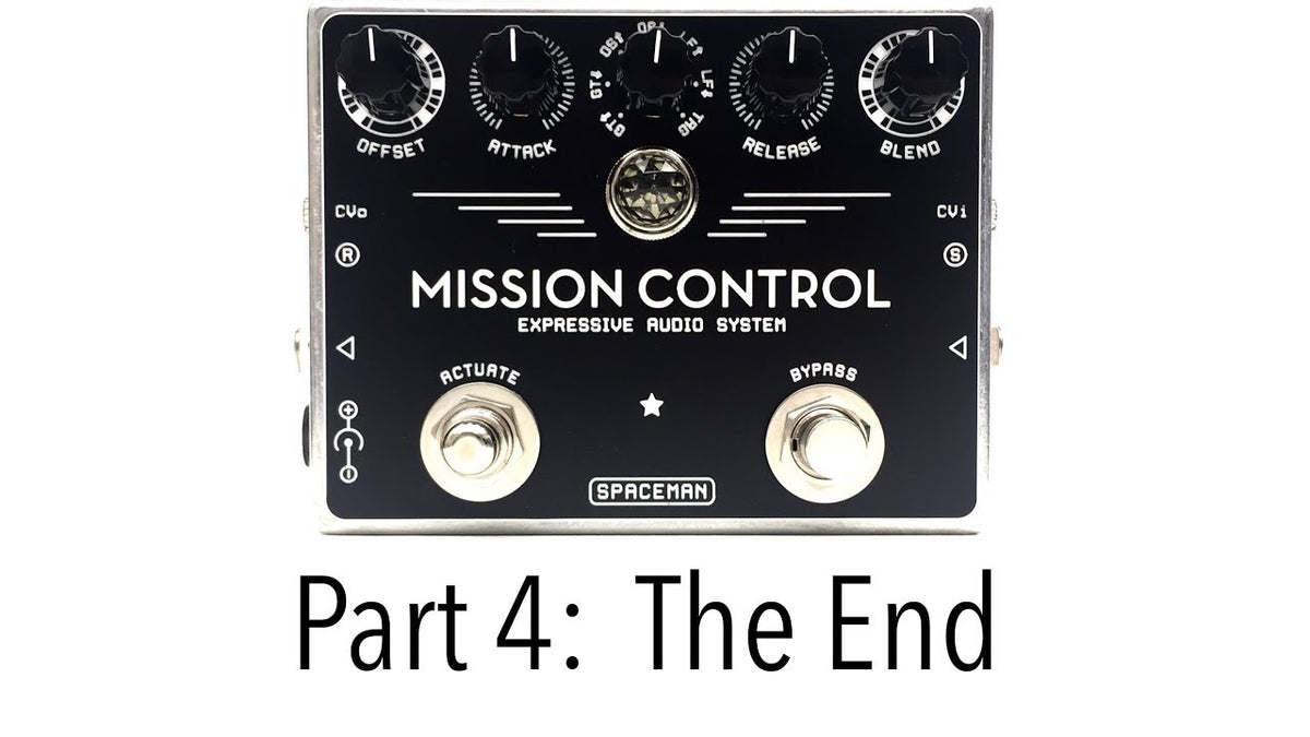 Spaceman Effects Mission Control - Blue Sparkle