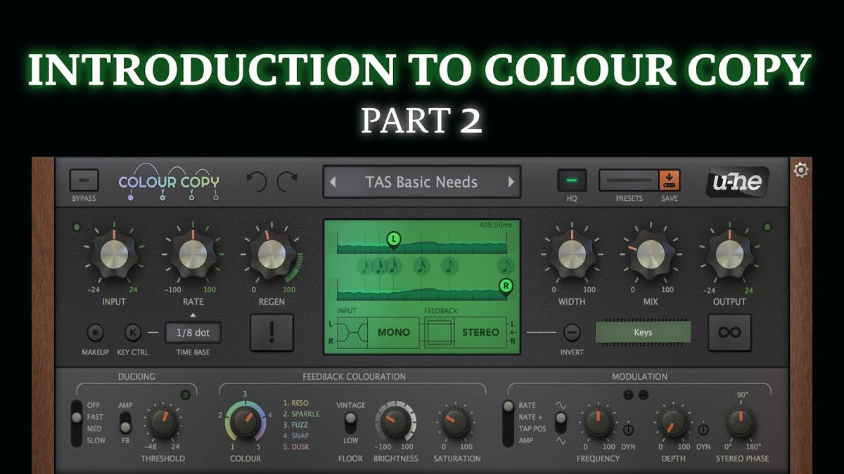 u-He Colour Copy - Electronic Delivery