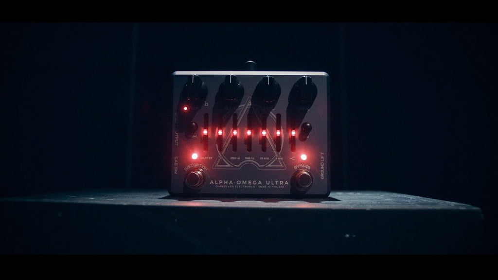 Darkglass Alpha Omega Ultra Dual Bass Preamp/OD Pedal with Aux In