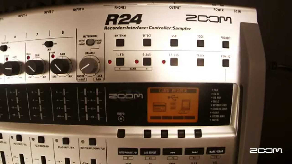 Zoom R24 24-Track SD Recorder / Interface