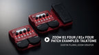 Zoom B1X FOUR Multi-Effects Bass Pedal with Expression